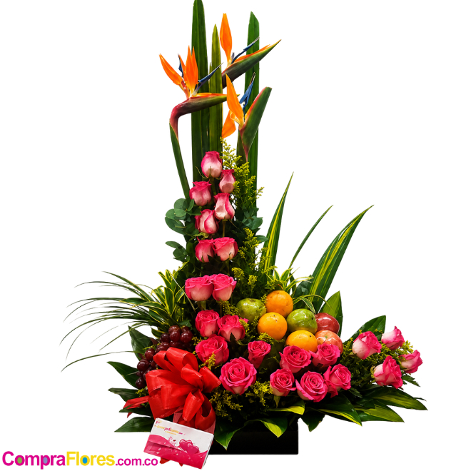 ramo de flores frutero cali
