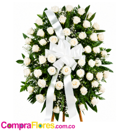Corona funebre en cali